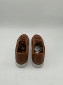 Michael Kors Men Keating Leather Sneaker Shoes Brown 11.5