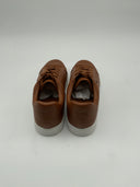Michael Kors Men Keating Leather Sneaker Shoes Brown 9