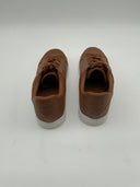 Michael Kors Men Keating Leather Sneaker Shoes Brown 8.5