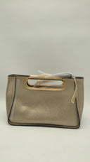 Michael Kors Women Chelsea Metallic Saffiano Leather Crossbody Bag Gold OS