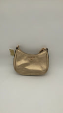Michael Kors Women Sm Chain Pouchette Bag Gold OS