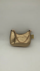 Michael Kors Women Sm Chain Pouchette Bag Gold OS
