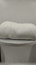 Quince Home Lightweight Premium Down Comforter White Bedding Full/Queen