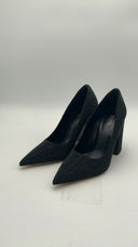 Michael Kors Womens Maxine Crystal Embellished Pump Black Shoes 9