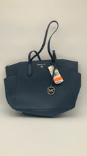Michael Kors Women Md Tz Tote Bag Blue OS