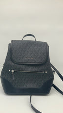 Michael Kors Women Harrison Medium Logo Backpack Black OS