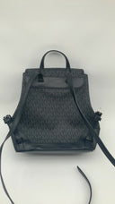 Michael Kors Women Harrison Medium Logo Backpack Black OS