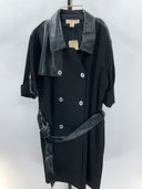 Michael Kors Women Trench Coat Black XL