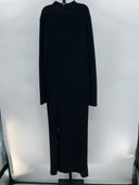 Michael Kors Womens Black Basic Sleeved Dress M