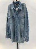 Michael Kors Womens Blue Sleeved Top XS