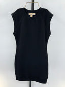 Michael Kors Womens Black Basic Sleeved Dress XS
