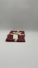 Quince Luxe Linen Tassel Accent Pillow Cover Mulberry Bedding 20X20