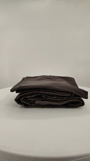 Quince Luxury Organic Sateen Duvet Cover Set Graphite Bedding Twin
