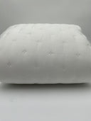 Quince Bamboo Quilt White Bedding Queen