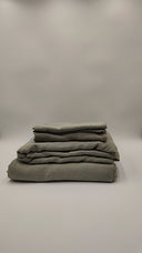 Quince European Linen Sheet Set Willowleaf Bedding King