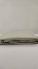 Quince Classic Organic Percale Duvet Cover Sage Bedding King/Cal King