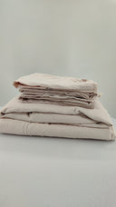 Quince European Linen Sheet Set Soft Blush Bedding King