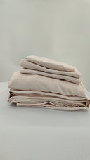 Quince European Linen Sheet Set Soft Blush Bedding King
