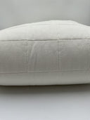 Quince European Linen Box Quilt White Bedding Cal King