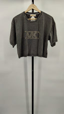 Michael Kors Women's Gray Sleeved Top L/G