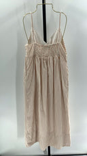 Quince Women's 100% Organic Cotton Sleeveless Maxi Dress Terracotta XS