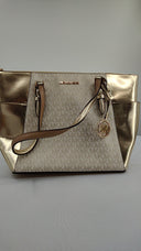 Michael Kors Women Tote Bag Gold OS