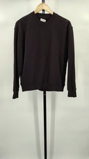 Quince Men's Supersoft Fleece Crew Black Outerwear S