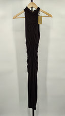 Michael Kors Womens Black Basic Sleeved Dress S