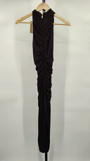 Michael Kors Womens Black Basic Sleeved Dress S