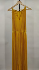 Michael Kors Yellow Basic Sleeved Dress XL