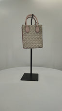 Michael Kors Women's XS Shopper Crossbody Powder Blush Multi Wallet