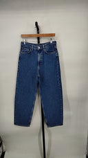 COS Women's Arch Tapered Jeans Dark Blue Pants 28