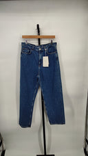 COS Men's Signature Straight-Leg Jeans Dark Blue Pants 29