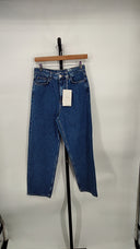 COS Signature Straight-Leg Jeans Dark Blue Pants 26