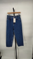 COS Signature Straight-Leg Jeans Dark Blue Pants 27