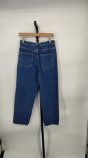 COS Signature Straight-Leg Jeans Dark Blue Pants 27