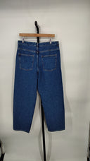 COS Men's Signature Straight-Leg Jeans Dark Blue Pants 32