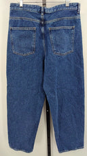 COS Women's Arch Tapered Jeans Dark Blue Pants 31