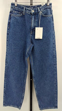 COS Women's Arch Tapered Jeans Dark Blue Pants 24