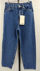 COS Women's Arch Tapered Jeans Dark Blue Pants 25
