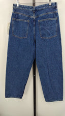 COS Women's Arch Tapered Jeans Dark Blue Pants 30