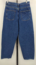 COS Women's Arch Tapered Jeans Dark Blue Pants 26 Revive