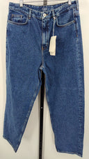 COS Women's Arch Tapered Jeans Dark Blue Pants 31