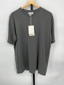 COS Men's Oversized Cotton T-Shirt Grey Sleeved Top S