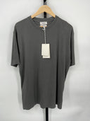COS Men's Oversized Cotton T-Shirt Grey Sleeved Top XS