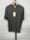 COS Men's Oversized Cotton T-Shirt Grey Sleeved Top XS
