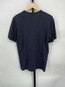 COS Men's Regular Cotton T-Shirt Navy Sleeved Top Blue XS