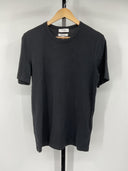 COS Men's Regular Cotton T-Shirt Black Sleeved Top XS