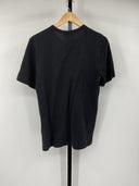 COS Men's Regular Cotton T-Shirt Black Sleeved Top XS