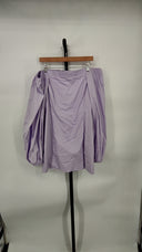 COS Women's Off-The-Shoulder Mini Dress Dusty Lilac Basic Sleeved 14